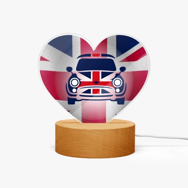 Union Jack Heart Light