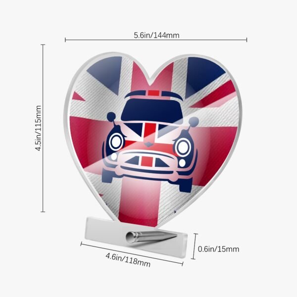 Union Jack Heart Light