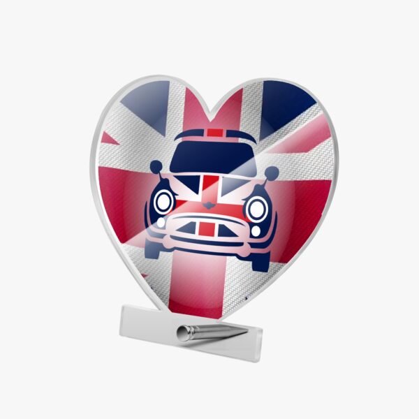 Union Jack Heart Light