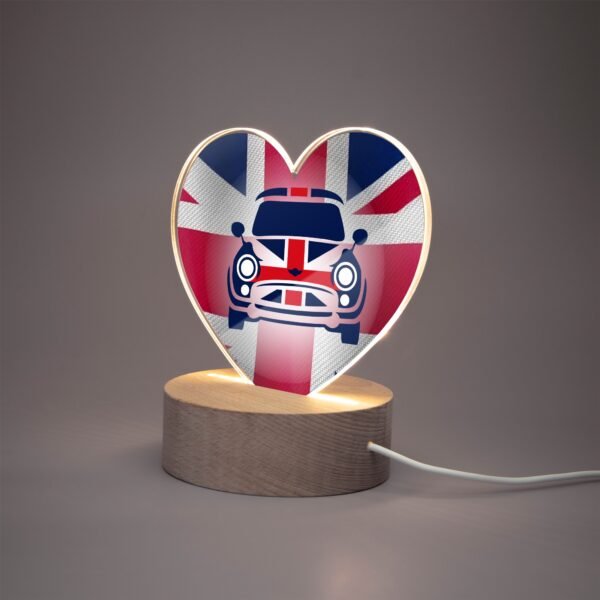 Union Jack Heart Light