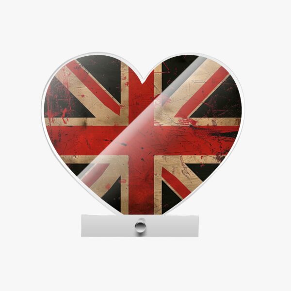 Union Jack Heart Light