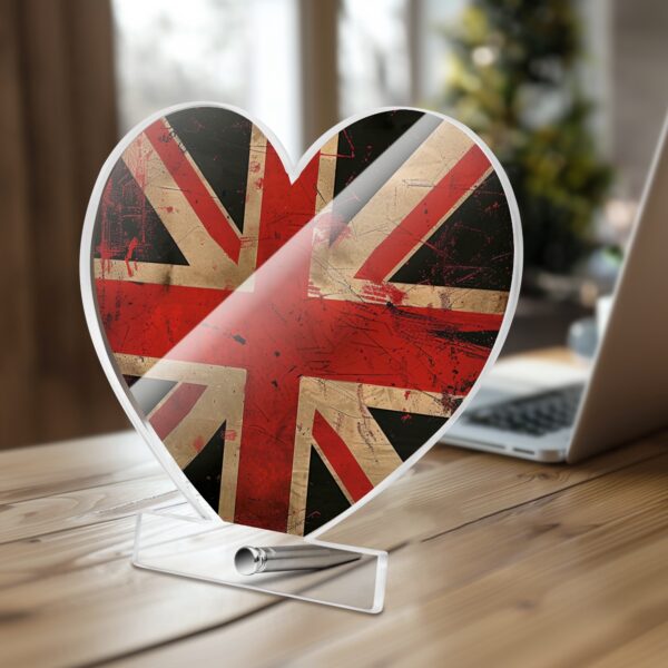 Union Jack Heart Light