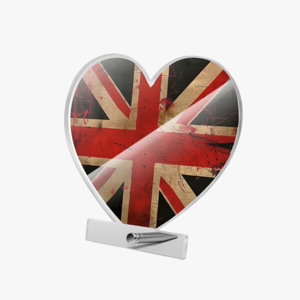 Union Jack Heart Light