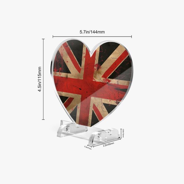 Union Jack Heart Light