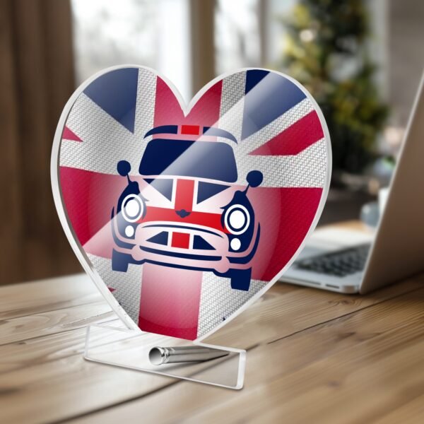 Union Jack Heart Light