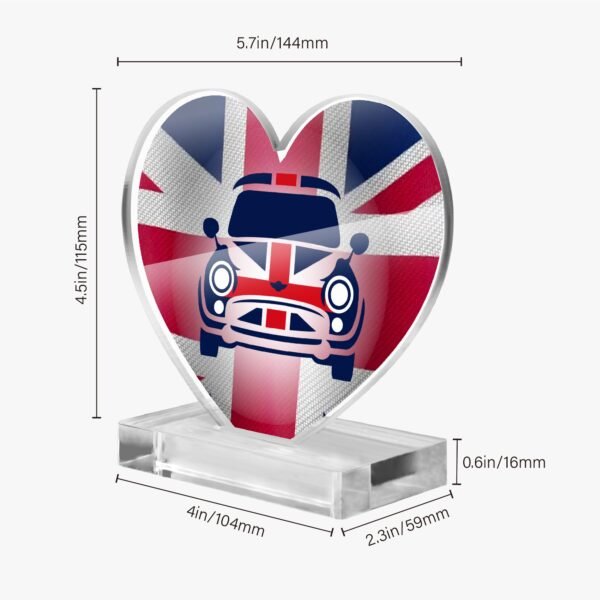 Union Jack Heart Light