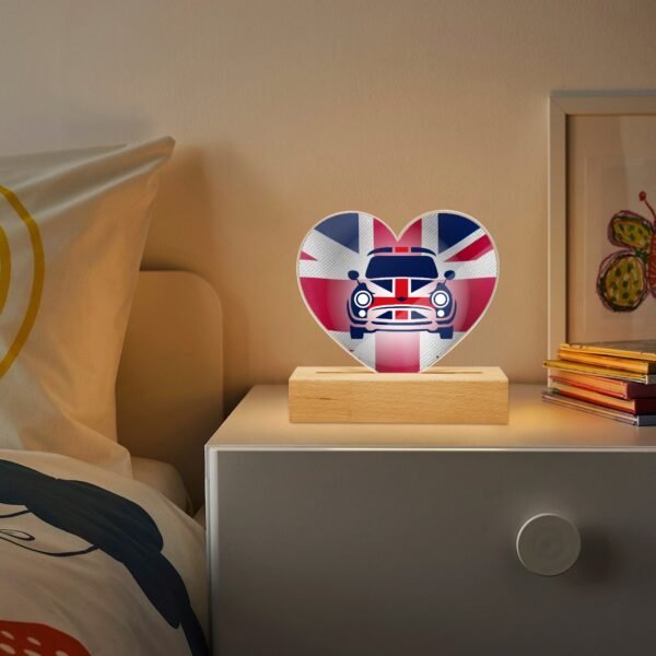 Union Jack Heart Light