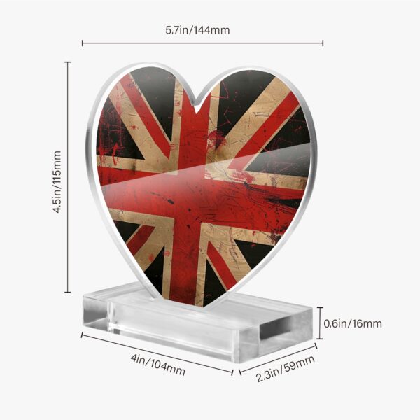 Union Jack Heart Light