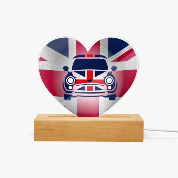 Union Jack Heart Light