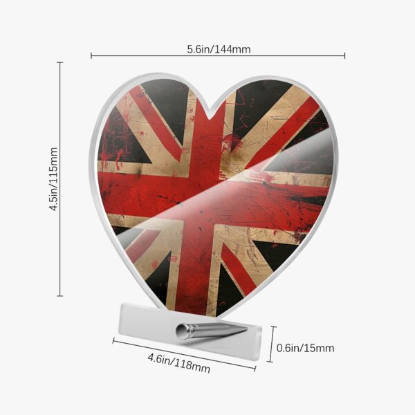 Union Jack Heart Light