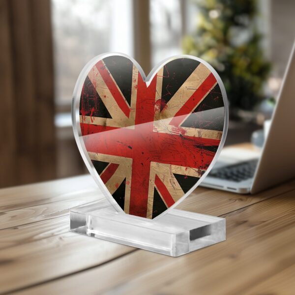 Union Jack Heart Light