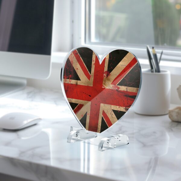 Union Jack Heart Light