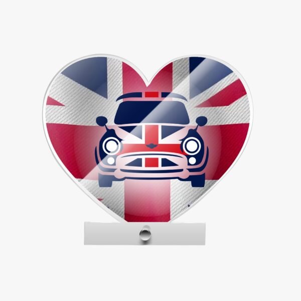 Union Jack Heart Light