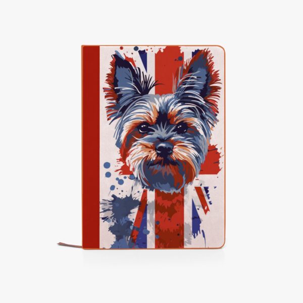 Union Jack Yorkshire Terrier Notebook