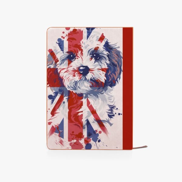 Union Jack Cockapoo Notebook