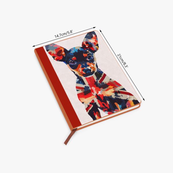 Union Jack Manchester Terrier Notebook