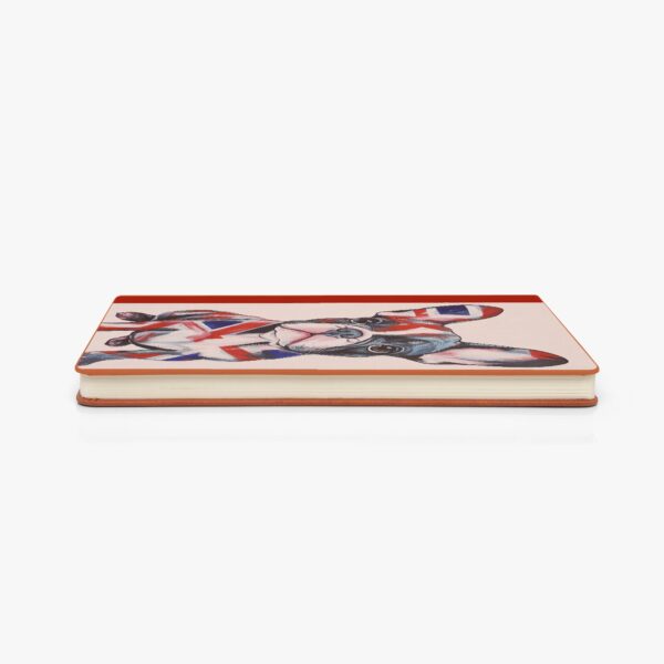 Union Jack French Bulldog Notebook