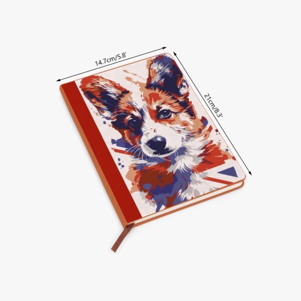 Union Jack Corgi Notebook