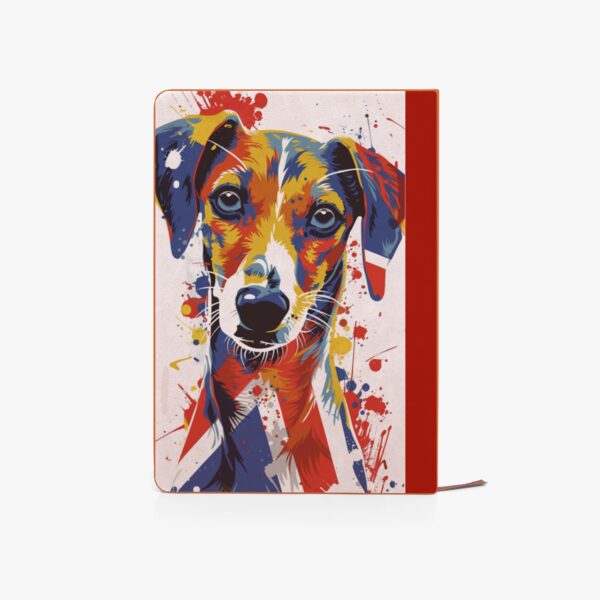  Union Jack Saluki Notebook