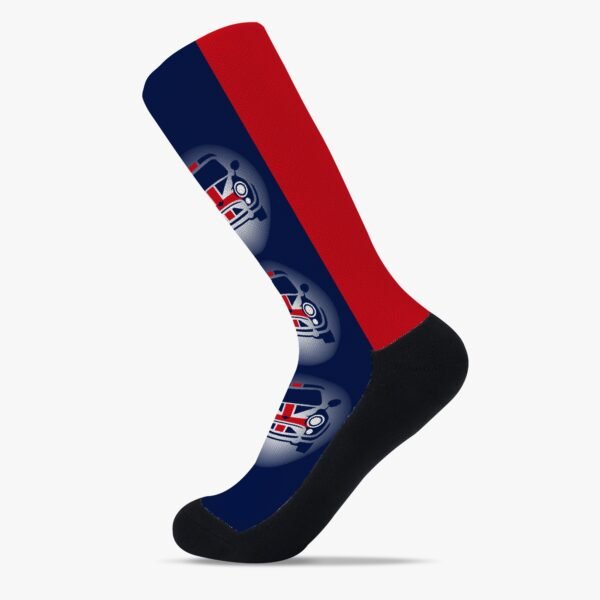 Union Jack Blue Socks