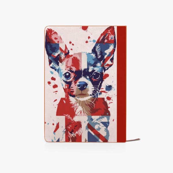 Union Jack Chihuahua Notebook