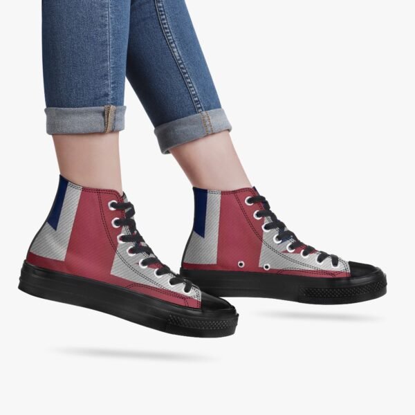 Union Jack Hightop Canvas Shoes