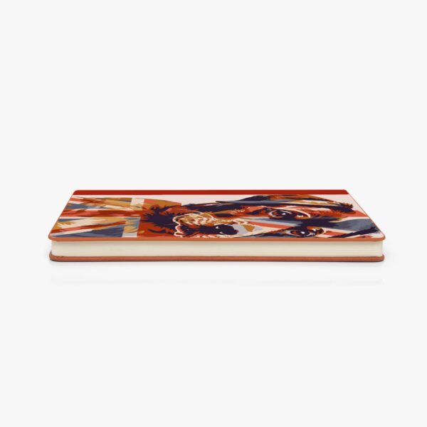 Union Jack Labrador Notebook