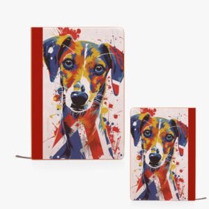  Union Jack Saluki Notebook