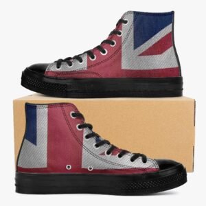 Union Jack Hightop Canvas Shoes