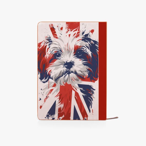 Union Jack Shih Tzu Notebook