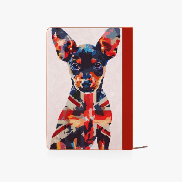 Union Jack Manchester Terrier Notebook