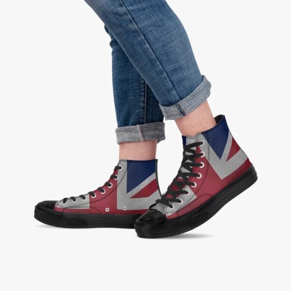 Union Jack Hightop Canvas Shoes