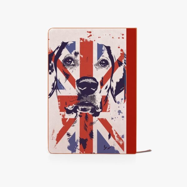 Union Jack Dalmatian Notebook