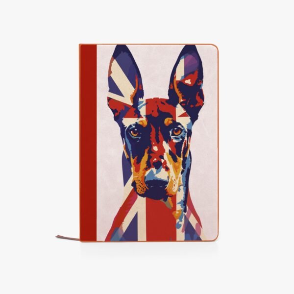 Union Jack Doberman Notebook