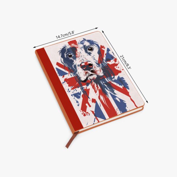 Union Jack Setter Notebook