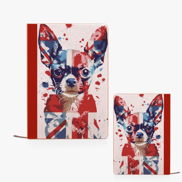 Union Jack Chihuahua Notebook