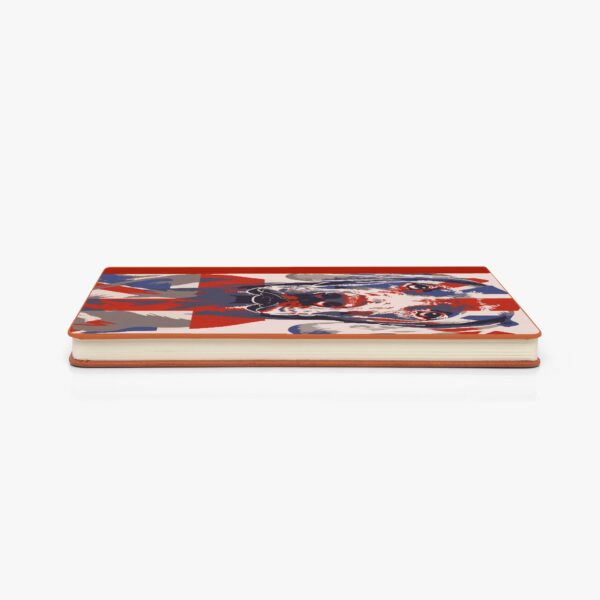 Union Jack Weimaraner Notebook