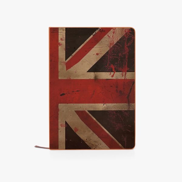 Union Jack Grunge Notebook