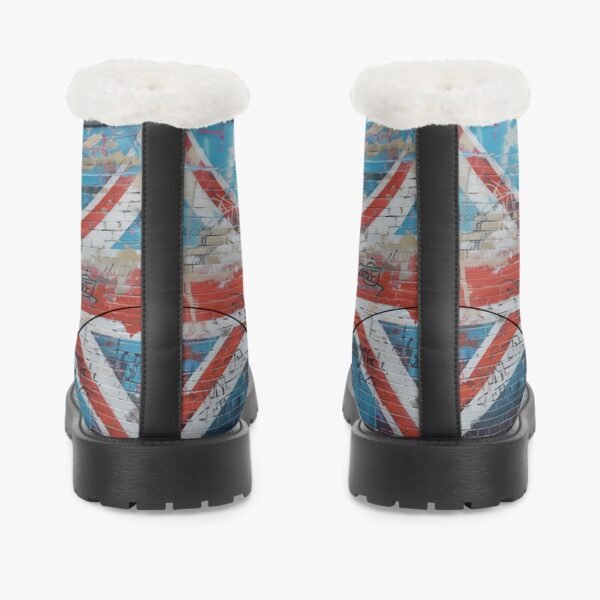 Union Jack Fur Boots