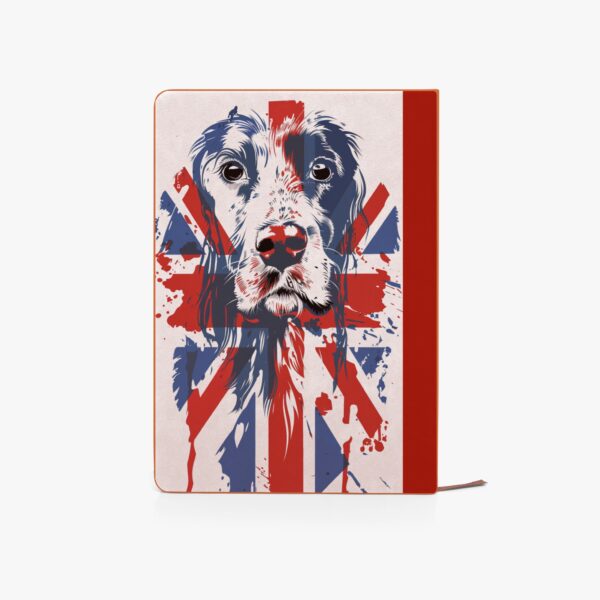 Union Jack Setter Notebook