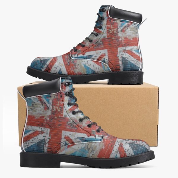 Union Jack Combat Boots