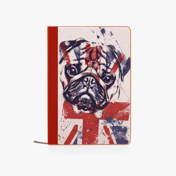 Union Jack Pug Notebook