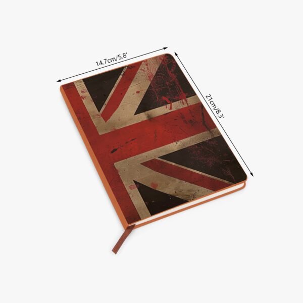 Union Jack Grunge Notebook