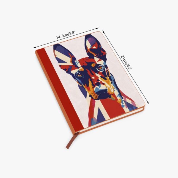 Union Jack Doberman Notebook