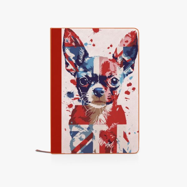 Union Jack Chihuahua Notebook