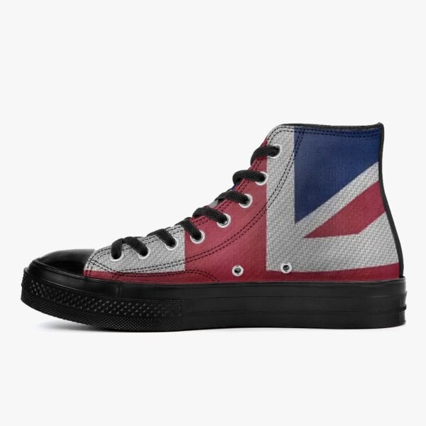 Union Jack Hightop Canvas Shoes