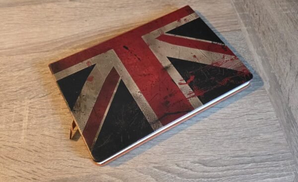 Union Jack Grunge Notebook