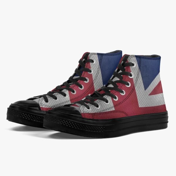 Union Jack Hightop Canvas Shoes