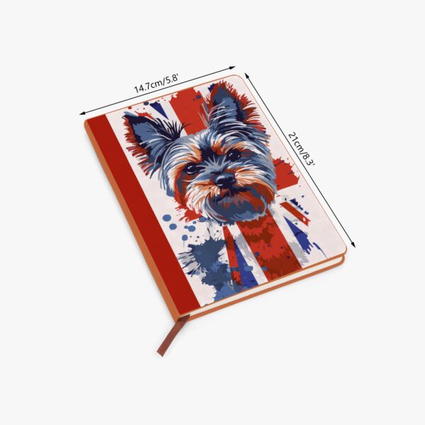 Union Jack Yorkshire Terrier Notebook