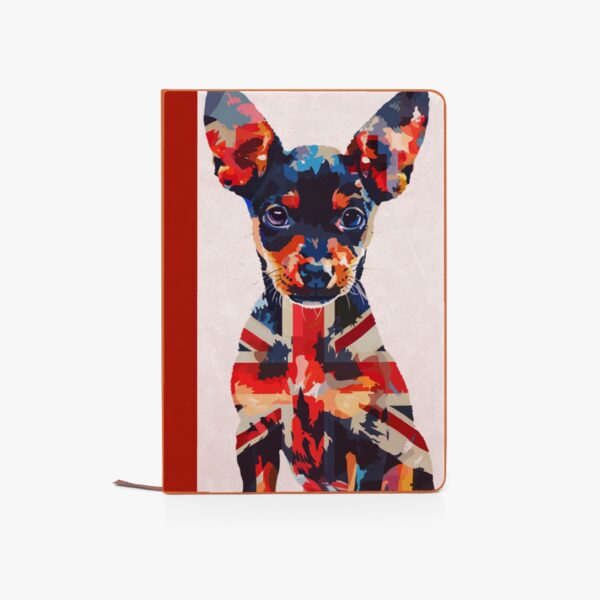 Union Jack Manchester Terrier Notebook